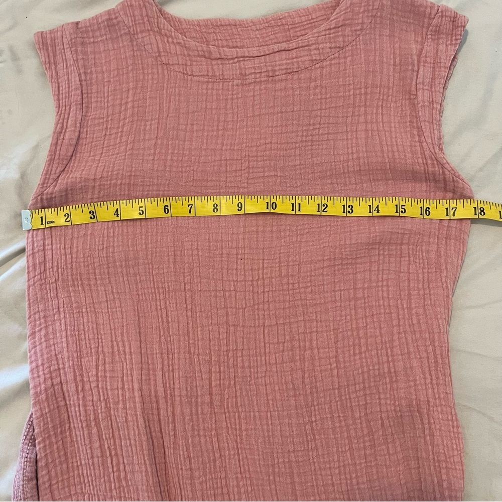 Faherty Pink Midi Dress - Picture 14 of 14